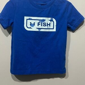 Under Armour Kids' Blue Graphic Tee